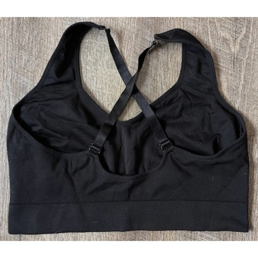 Puma Sports bra in black size XL - Picture 3 of 4